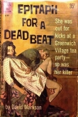 Книга Epitaph For A Dead Beat автора David Markson