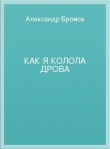 Книга Как я колола дрова автора Александр Бромов