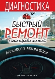 Книга Диагностика и быстрый ремонт неисправностей легкового автомобиля автора Максим Жмакин