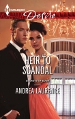 Книга Heir to scandal автора Andrea Laurence