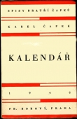 Книга Kalendář автора Karel Čapek