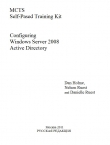 Книга Настройка Active Directory. Windows Server 2008 автора Dan Holme