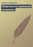 Книга Шпаргалка по социальной психологии автора Надежда Челдышова