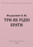 Книга Три як рідні брати автора Осип-Юрий Федькофич