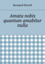 скачать книгу Amata nobis quantum amabitur nulla автора Валерий Вычуб