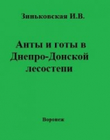 скачать книгу Анты и готы в Днепро-Донской лесостепи автора Ирина Зиньковская