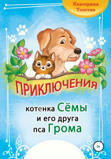 скачать книгу Приключения котёнка Сёмы и его друга пса Грома автора Екатерина Толстая