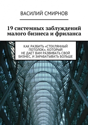 обложка книги 19 системных заблуждений малого бизнеса и фриланса - Василий Смирнов