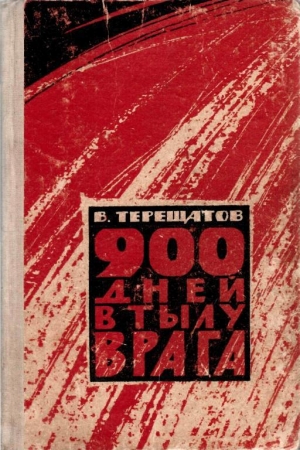 обложка книги 900 дней в тылу врага - Виктор Терещатов