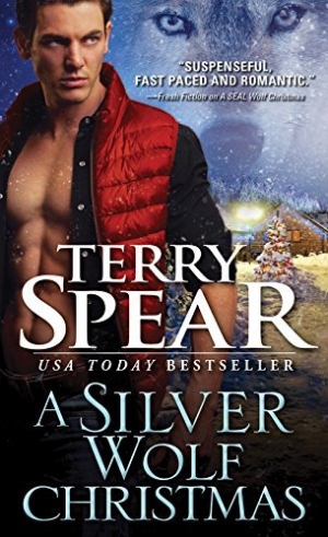 обложка книги A Silver Wolf Christmas - Spear Terry