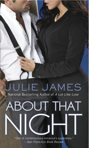 обложка книги About That Night - Julie James