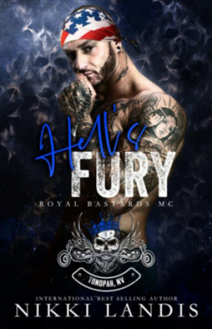 обложка книги Адская ярость (ЛП) - Никки Лэндис