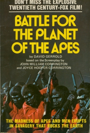 обложка книги Battle for the Planet of the Apes  - David Gerrold