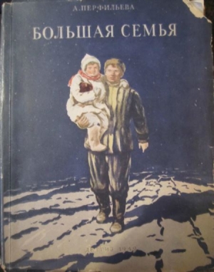 обложка книги Большая семья - Анастасия Перфильева