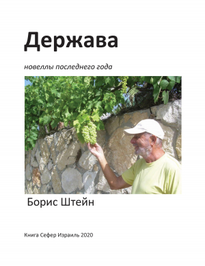 обложка книги Держава. Новеллы последнего года - Борис Штейн