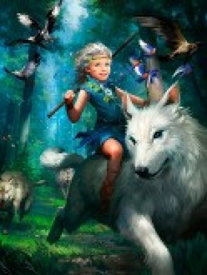 обложка книги Девочка и Волк (СИ) - Мария Ренард
