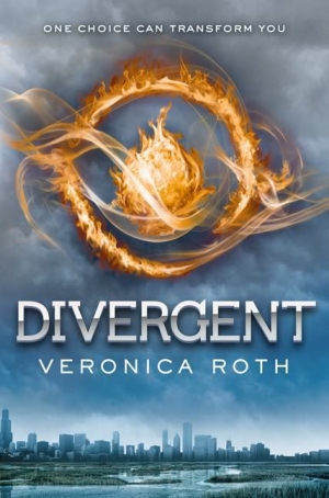 обложка книги  Divergent - Veronica Roth