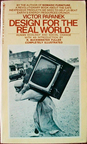 обложка книги Дизайн для реального мира - Виктор Папанек