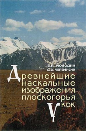 обложка книги Древнейшие наскальные изображения плоскогорья Укок - Вячеслав Молодин