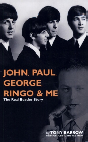 обложка книги Джон, Пол, Джордж, Ринго и я  - Тони Бэрроу