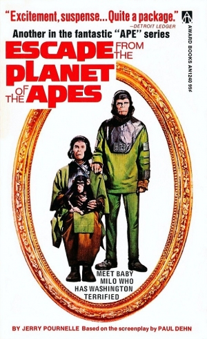 обложка книги Escape from the Planet of the Apes - Jerry Pournelle
