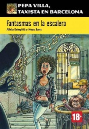 обложка книги Fantasmas en la escalera - Neus Sans Alicia Estopiñá