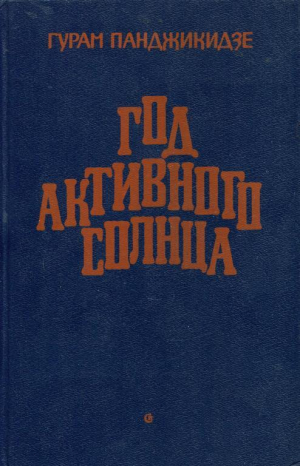 обложка книги Год активного солнца - Гурам Панджикидзе