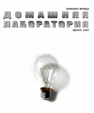 обложка книги Интернет-журнал "Домашняя лаборатория", 2007 №8 - Журнал «Домашняя лаборатория»