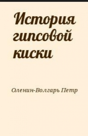 обложка книги История гипсовой киски - Петр Оленин-Волгарь