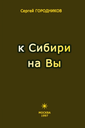 обложка книги К Сибири на Вы - Сергей Городников