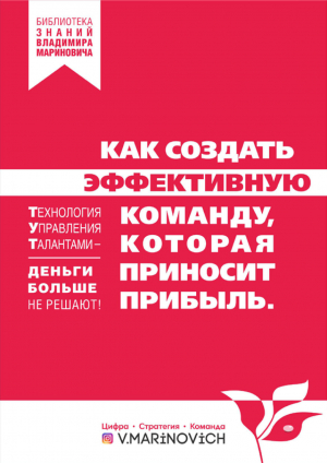 обложка книги Как создать эффективную команду, которая приносит прибыль - Владимир Маринович