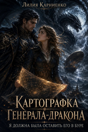 обложка книги Картографка генерала-дракона. Я должна была оставить его в буре (СИ) - Лилия Карниенко