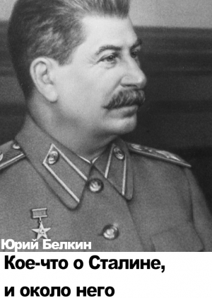 обложка книги Кое-что о Сталине и около него - Юрий Белкин
