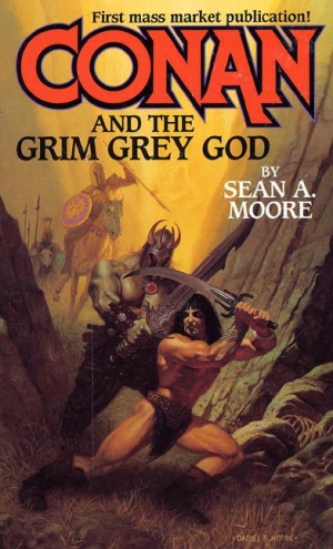 обложка книги Конан и мрачный серый бог (ЛП) - Шон Мур