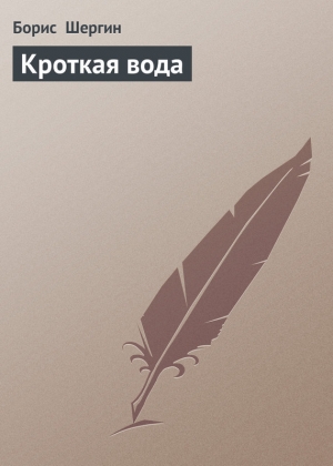 обложка книги Кроткая вода - Борис Шергин