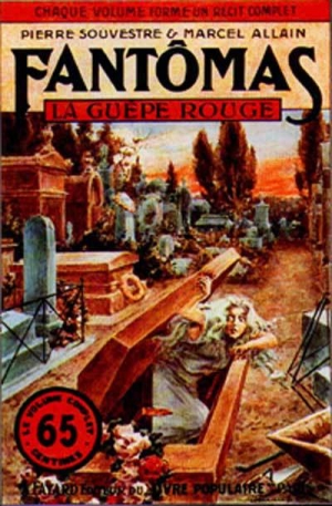 обложка книги La guêpe rouge (Красная оса) - Марсель Аллен