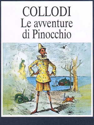 обложка книги Le avventure di Pinocchio - Carlo Collodi