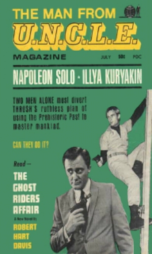обложка книги [Magazine 1966-­07] - The Ghost Riders Affair - Harry Whittington
