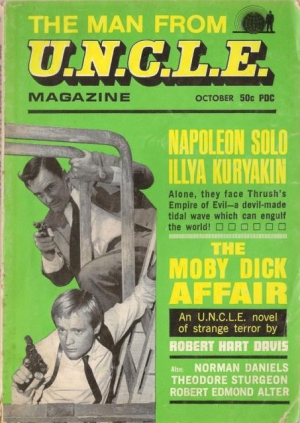 обложка книги [Magazine 1966-­10] - The Moby Dick Affair - Robert Hart Davis