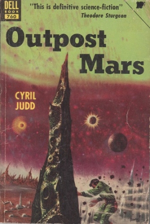 обложка книги Марсианский форпост - Сирил Джадд