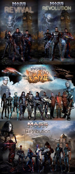 обложка книги Mass Effect: Возрождение (СИ) - Андрей Нарыгин