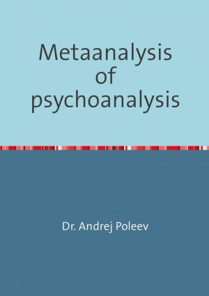 обложка книги Метаанализ психоанализа - Андрей Полеев