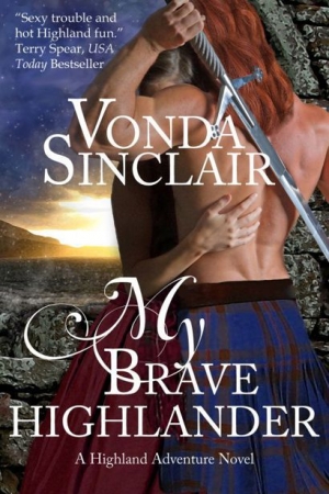 обложка книги My brave highlander - Vonda Sinclair