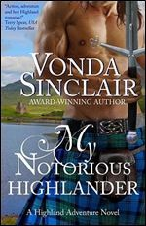 обложка книги My notorious highlander - Vonda Sinclair