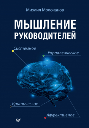 обложка книги Мышление руководителей: системное, управленческое, критическое, аффективное - Михаил Молоканов