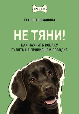 обложка книги Не тяни! Как научить собаку гулять на провисшем поводке - Татьяна Романова