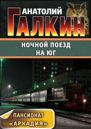 обложка книги Ночной поезд на юг - Анатолий Галкин