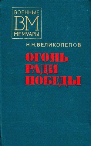 обложка книги Огонь ради победы - Николай Великолепов
