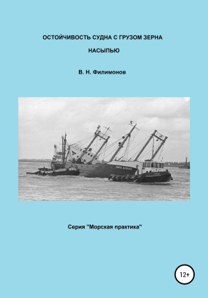 обложка книги Остойчивость судна с грузом зерна насыпью - Валерий Филимонов