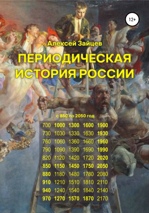 обложка книги Периодическая история России с 850 по 2050 год - Алексей Зайцев